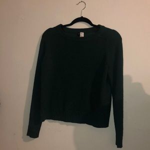H&M casual emerald green sweater